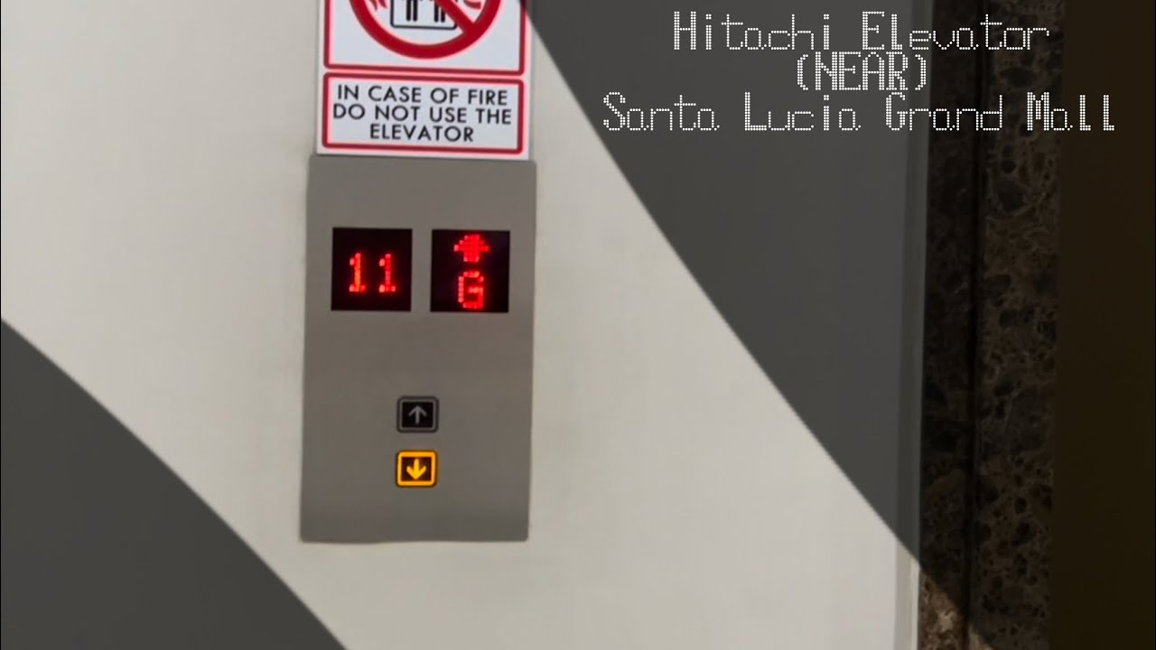 Hitachi High Rise Elevators @ Somewhere Near Santa Lucia Grand Mall