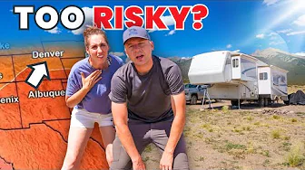 Off Grid Camping in a BRUTAL Colorado Heat Wave (No AC!)