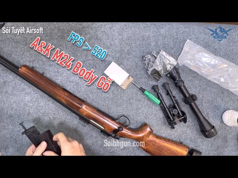 Video: M24 sniper rifle: mô tả, thông số kỹ thuật