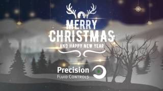 Auguri di buon Natale e felice 2016 da Precision Fluid Controls
