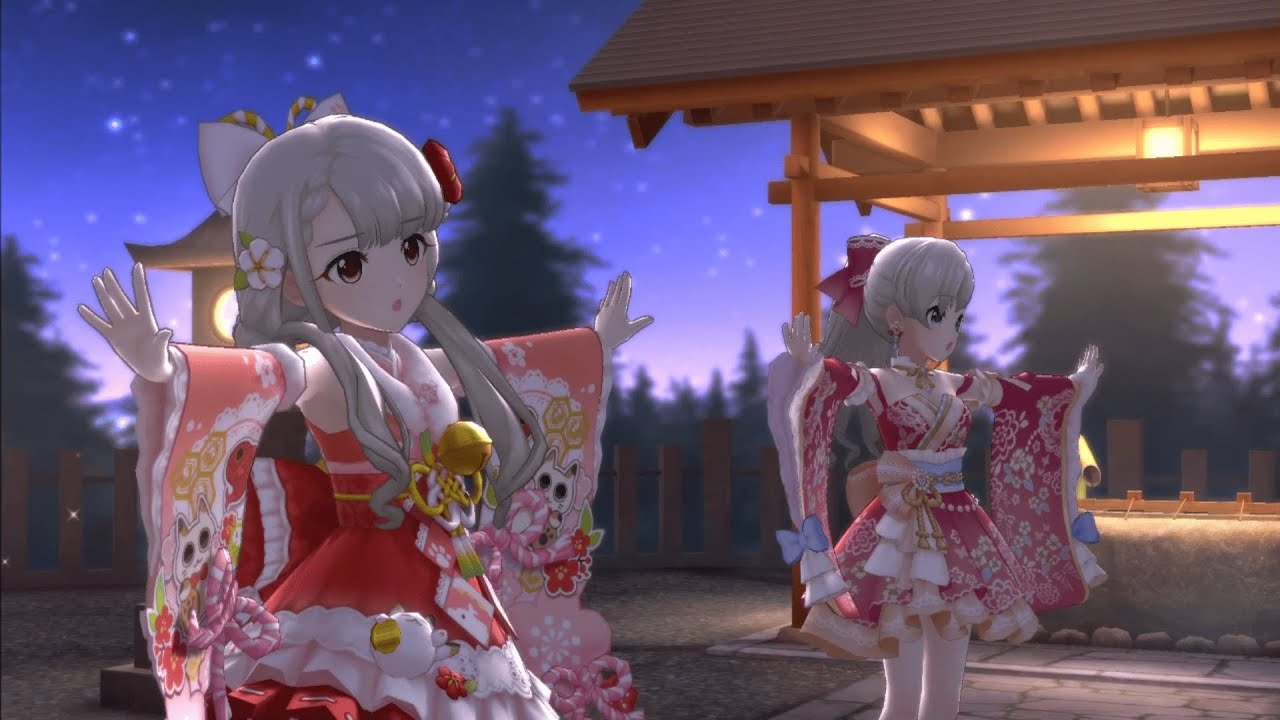 デレステMV】流星浪漫 / miroir（久川颯、久川凪）SSR - YouTube
