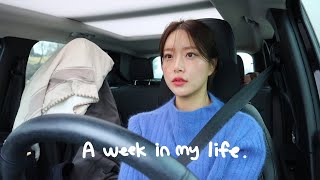 (eng) DAILY VLOG | WEEKLY VLOG | GRWD IN KOREA | DYING MY HAIR | UNBOXING (ENOR, LOW CLASSIC) |