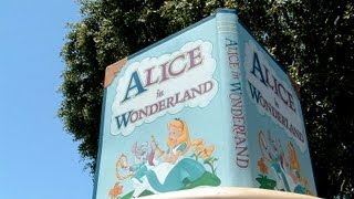 Alice in Wonderland ride at Disneyland - HDThrillSeeker