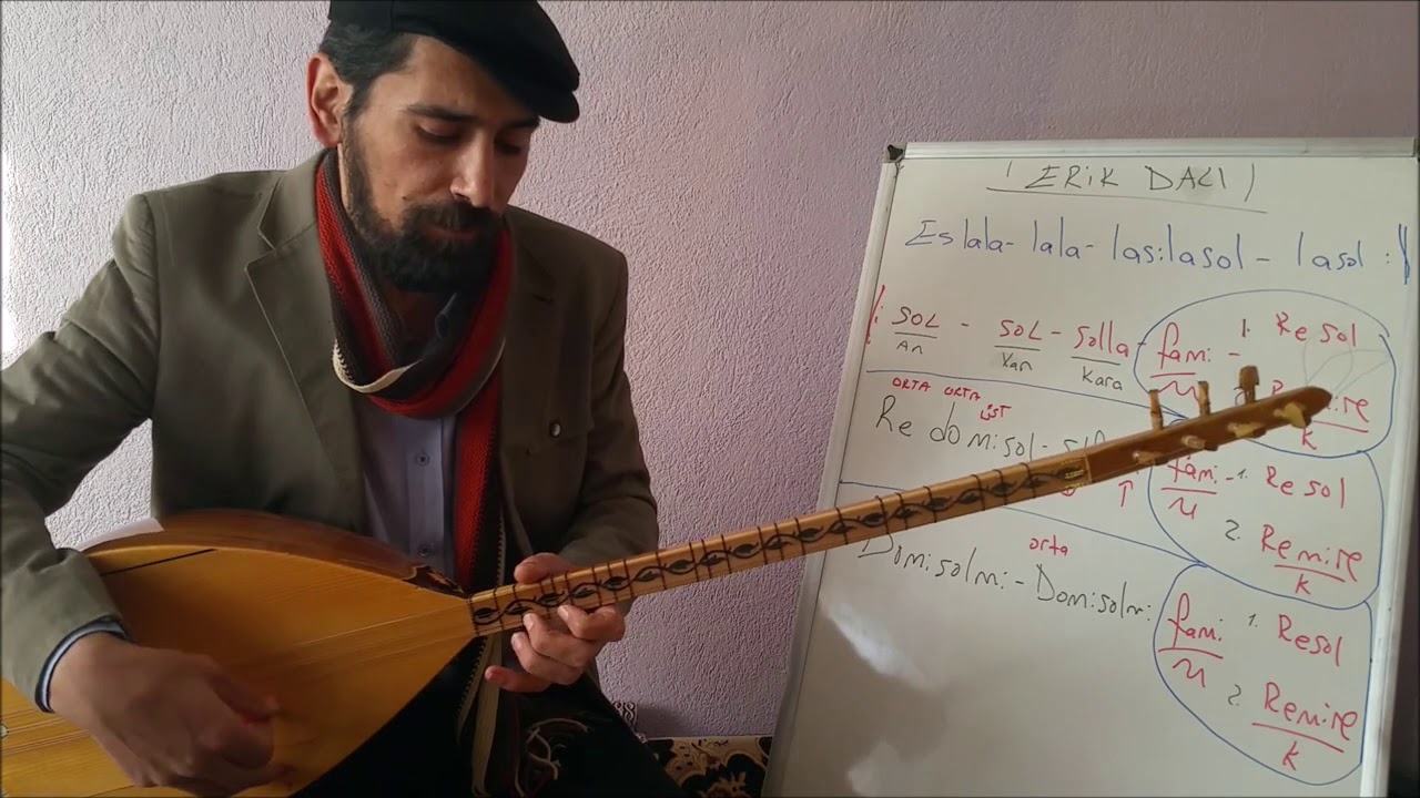 Erik Dalı Uzun Sap Bağlama Solfej - Ahmet SARI