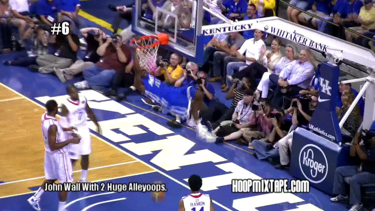john-wall-flies-in-for-the-dunk-at-rupp-arena-top-ten-plays-youtube