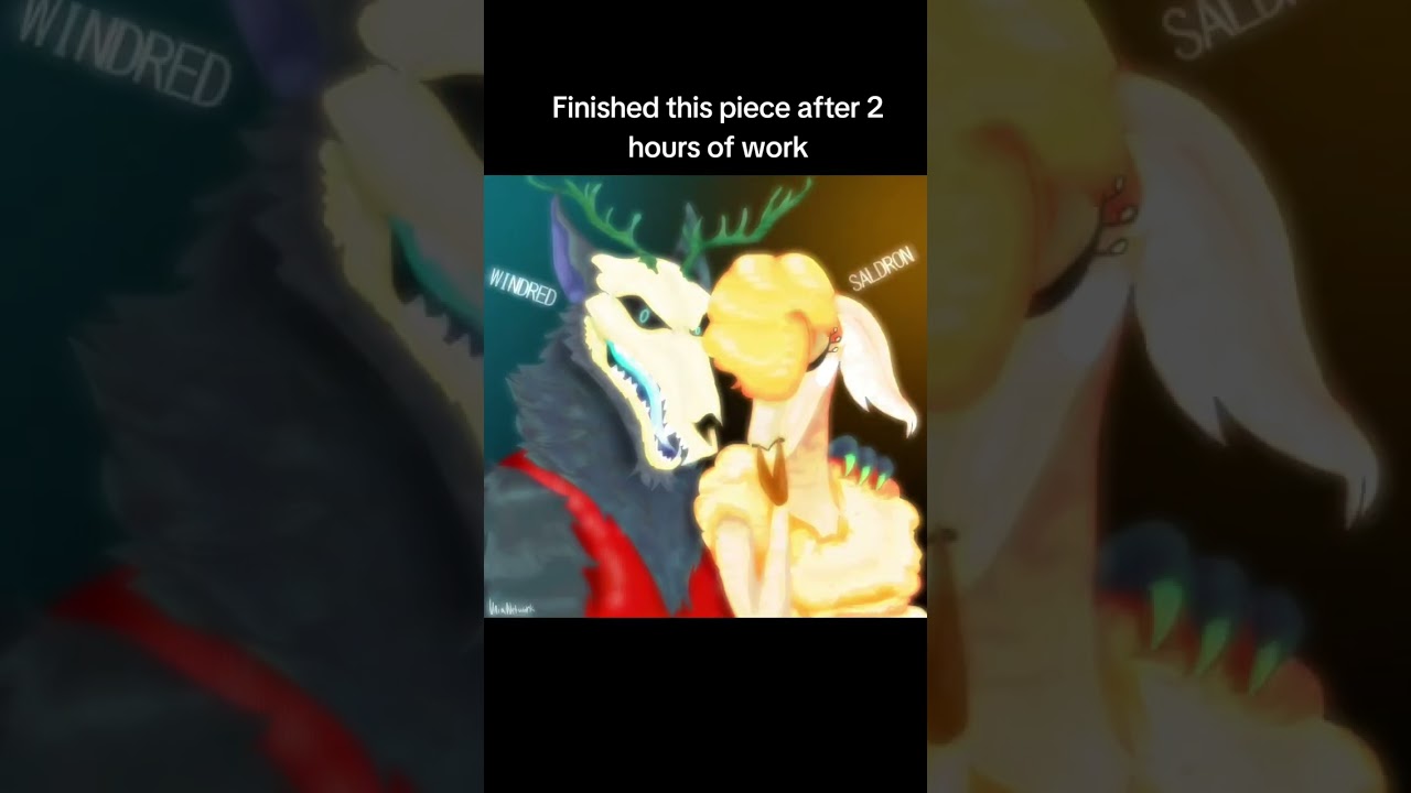 Windred and Saldron (the Sun and Moon) #art #originacharacter #animation #animatedseries