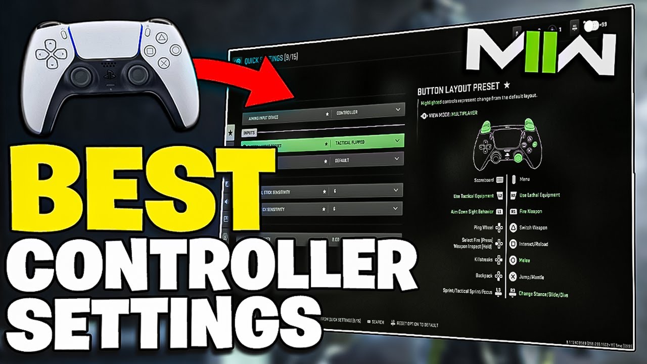 BEST Settings for Modern Warfare 2 (Sensitivity Aim Assist) - YouTube