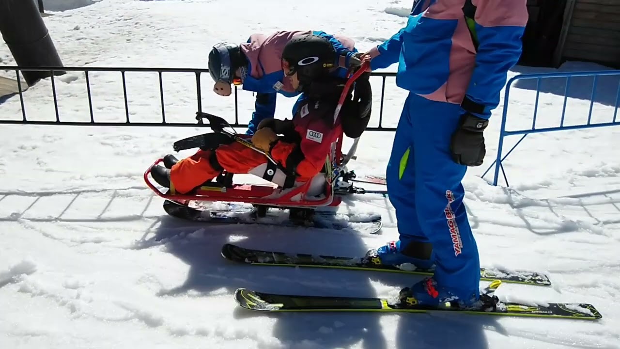 長野障害者スキー合宿2月26日-7