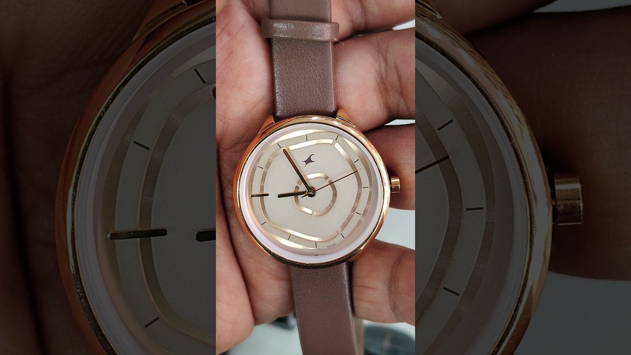 Fastrack 6303wl01 Ladies Slimline Look Watch Shorts View 