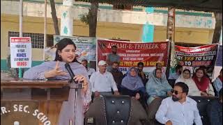 Tehsildar Manjakote Insha Khalid KAS Address Students at GHSS Manjakote || Must Watch