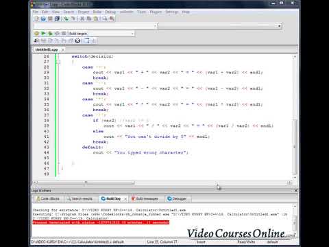 How to make Scientific calculator in C++ || C++ programming || Easy Coding