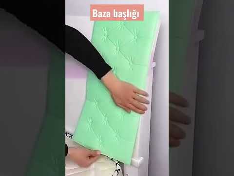 Video: Bir yatak için başlık nasıl dekore edilir