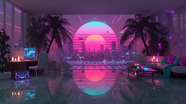 ＢＡＣＫ　ＴＯ　１９８５ [ Synthwave - Retrowave - Dreamwave Mix ] | Neon Sunset Highrise Vibes