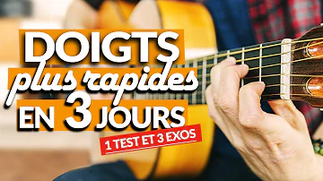 Comment se muscler les doigts pour la guitare ?