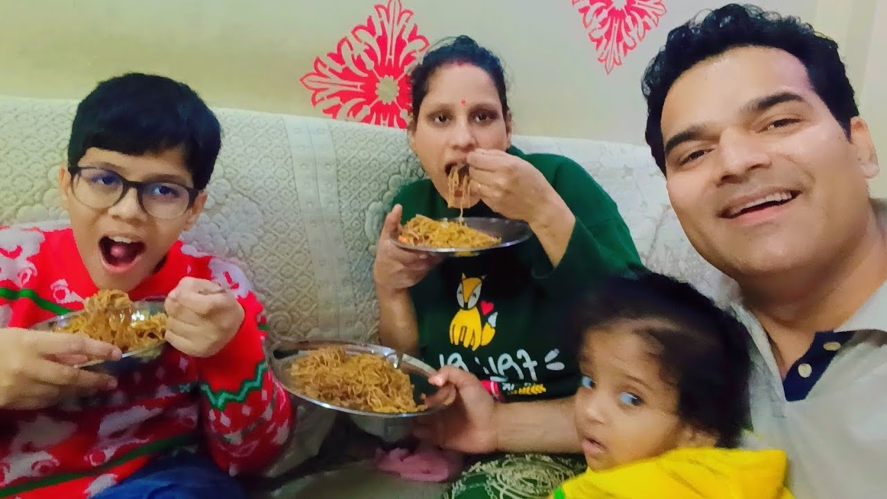 Vlog no. 106 - Junk Food Day🍝, maza aa gaya😋