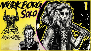 MÖRK BORG | Solo Actual Play Ep1 | Rise from the Grave