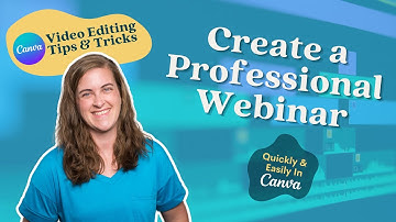 Record Your Own Professional Webinar In Canva