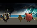 НА НАС НАДВИГАЕТЬСЯ ОГРОМНОЕ ЦУНАМИ И ТОРНАДО В ЧИКЕН ГАН!