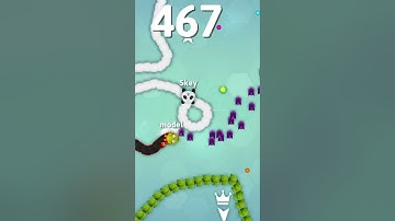 Snake.io gameplay  Best game  winplay! Accelerated game! 506s #shorts #short #snakeio