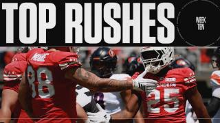 Top Rushes from Week Ten | United Football League