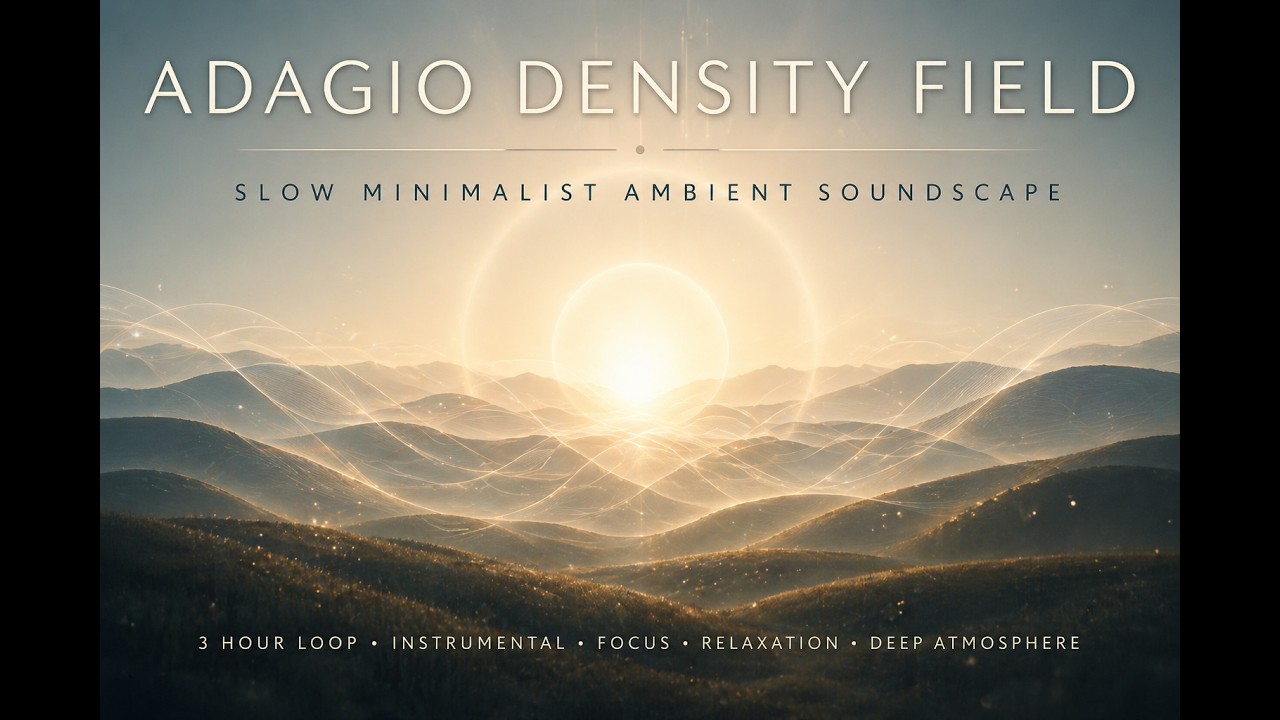 Tonton Adagio Density Field | Slow Minimalist Ambient Soundscape (3.5 Hour Continuous Field) di YouTube Tonton Adagio Density Field | Slow Minimalist Ambient Soundscape (3.5 Hour Continuous Field) di YouTube