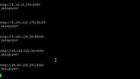 Python Proxy checker and finder (