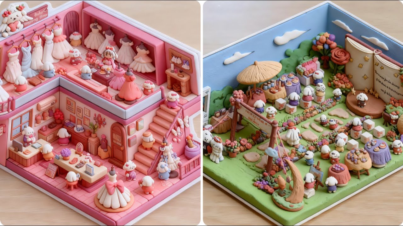 ASMR‖ Scene Sticker‖ Bridal Shop➕Outdoor Wedding DIY