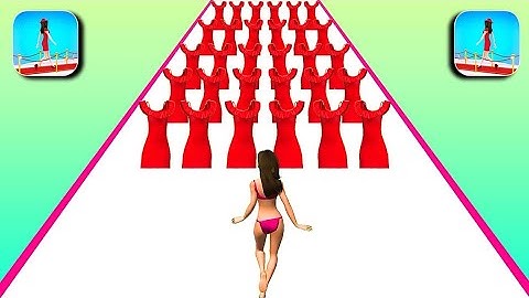 Clothes Run in New Level iOS,  Android Gameplay Walkthrough Update All Trailers Game Mobile  HGZBNQW