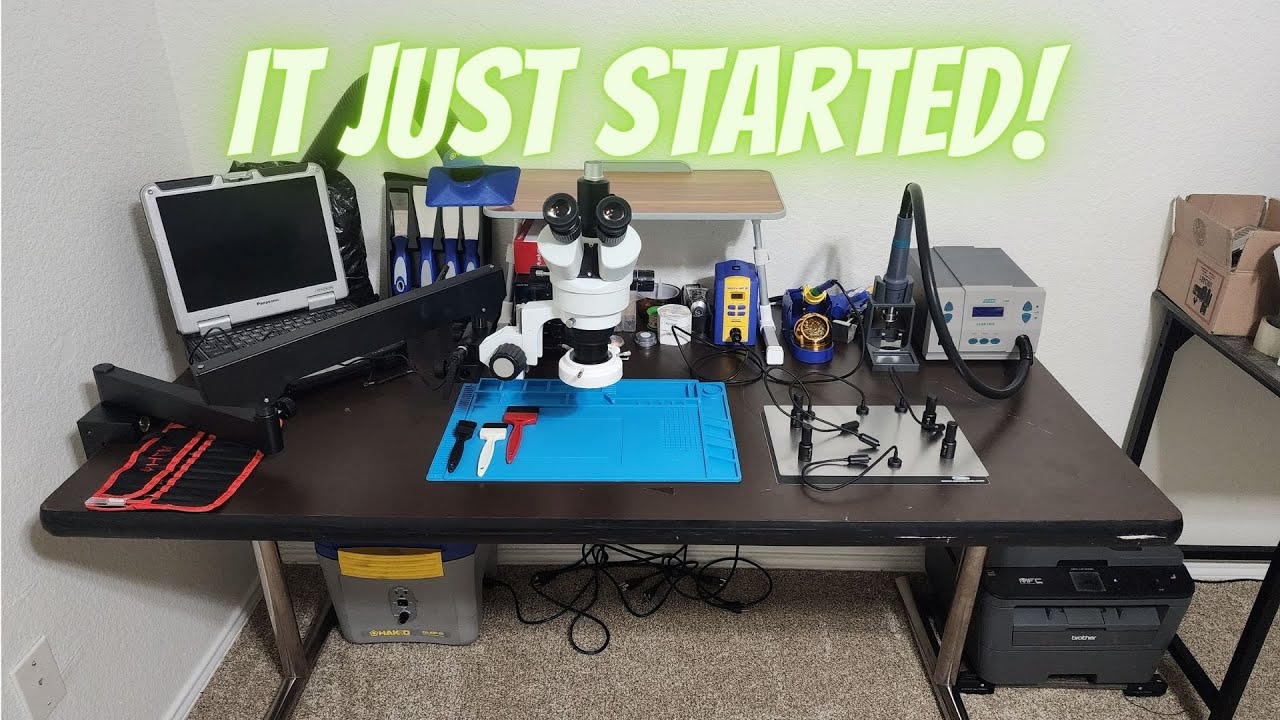 My Station Setup for Automotive Module Repair and Programming - YouTube