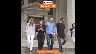English immersion in New York for adults