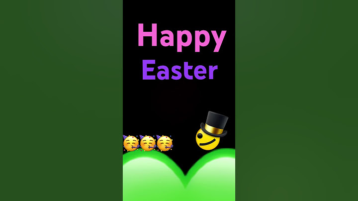 Happy Easter y’all ￼