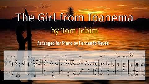 🎹 The Girl from Ipanema Score for Piano Solo #thegirlfromipanema #jobim #brazilianmusic
