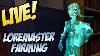 Wizard101: GOING FOR LOREMASTER SPELLS! - Loremaster Farming Livestream