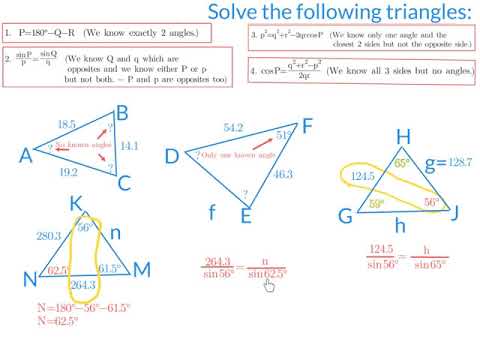 Solving Any Triangle Explained - YouTube