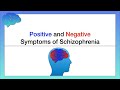 Positive and Negative Symptoms of Schizophrenia