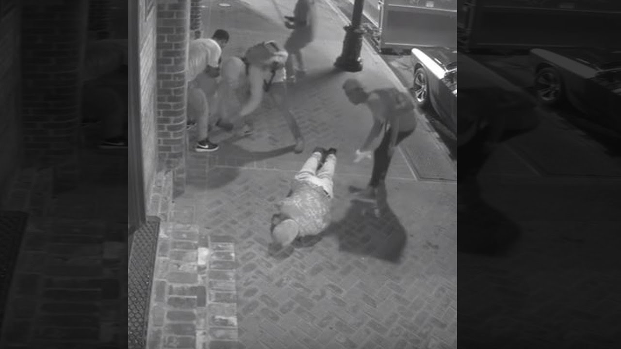 See A Brutal Attack And Robbery Of New Orleans Tourists Caught On Camera Youtube 