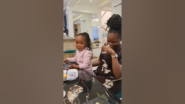 Awesome bond between Bahati's kids and mama Mueni..