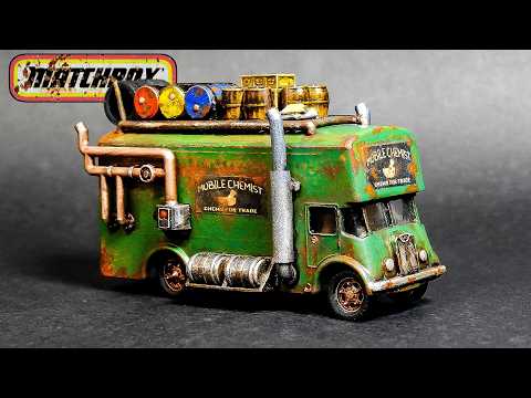 Pickfords Removal Van Post Apocalyptic Mobile Chemist Van | Matchbox Custom