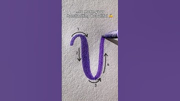 Basic of Lettering Letters ✍️ #shorts #nhuandaocalligraphy #lettering