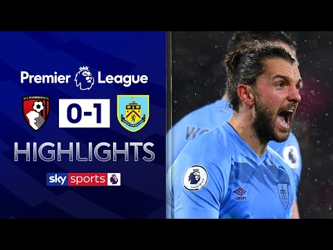 Jay Rodriguez hits late winner | Bournemouth 0-1 Burnley | Premier League Highlights