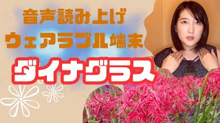 【ダイナグラス】あらゆるものを音声読み上げするウェアラブル端末!?装着してお出かけしてみた!