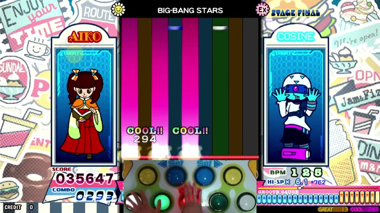 BIG-BANG STARS(BROKEN-BANG BEAT) (EX/Lv.40) [Pop'n Music]