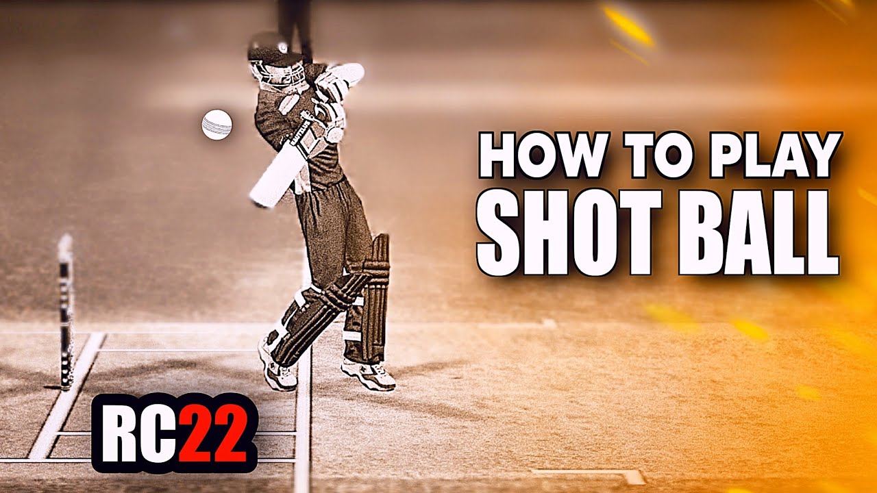 🔥 Real Cricket 22 || How To Play Short Ball in Rc22 | Top 6 Shot | Real ...