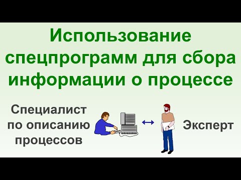 Использование специализированных программных средств для сбора информации о бизнес-процессе