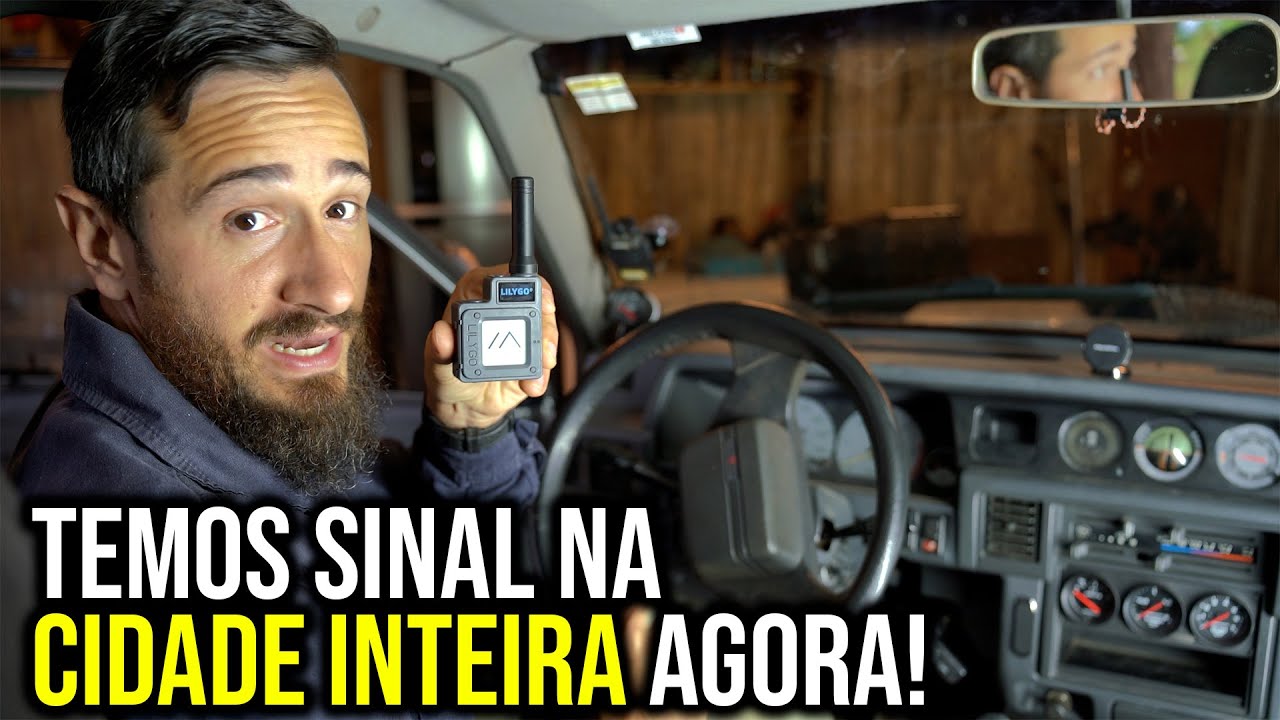 LoRa: Instalamos uma repetidora na L200!