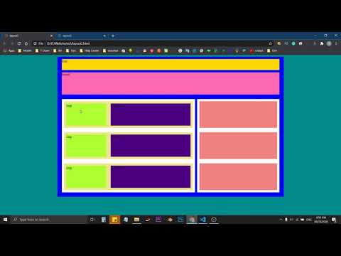 HTML and CSS