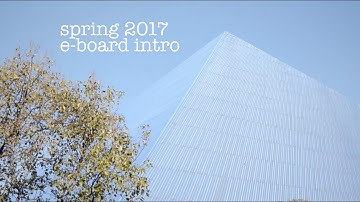 Spring 2017 E-Board Intro