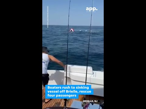 NJ fisherman rush