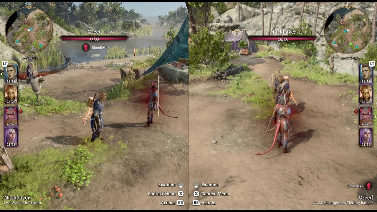 Split Screen On PC BG3 YouTube