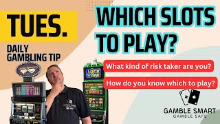 Daily Gambling Tip: How to Pick a Slot to Play 🎰 What Kind of Risk Taker Are You? #volatility